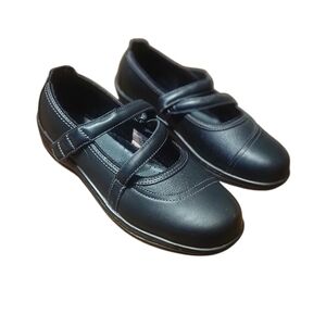 Orthofeet Women's Black Mary Jane Shoes Size 9 Medium (B)